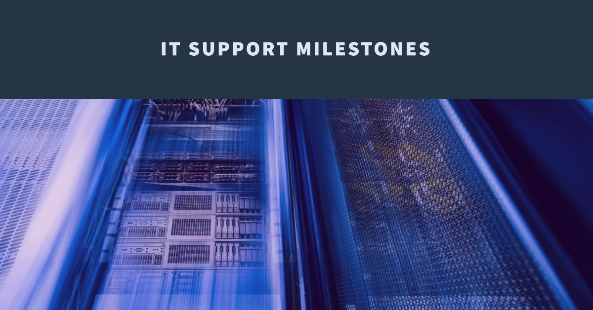 Milestones in IT Support Milestones in IT Support